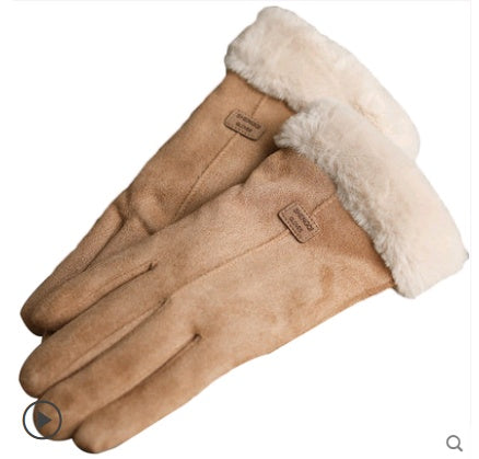 Luxury Suede Touch Screen Gloves – Cozy, Stylish & Perfect for Winter Driving!