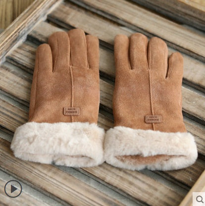 Luxury Suede Touch Screen Gloves – Cozy, Stylish & Perfect for Winter Driving!