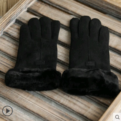 Luxury Suede Touch Screen Gloves – Cozy, Stylish & Perfect for Winter Driving!