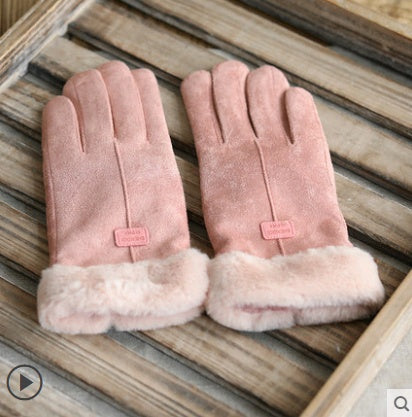 Luxury Suede Touch Screen Gloves – Cozy, Stylish & Perfect for Winter Driving!